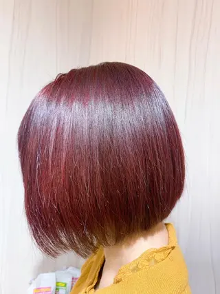 セミロング カラー ヘアアレンジ メンズ ⭐️柏木皇気ブリーチ ムラ修正/他店直しのヘアスタイル