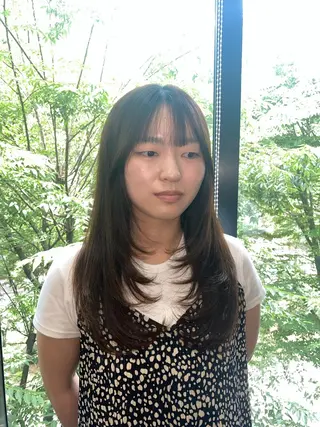ロング やました かりんのヘアスタイル