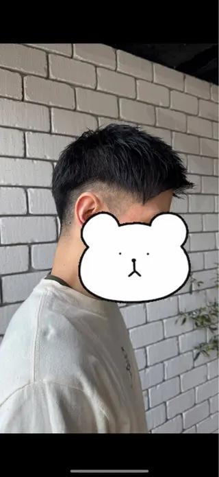 メンズ NOA solte. 本間さつきのヘアスタイル