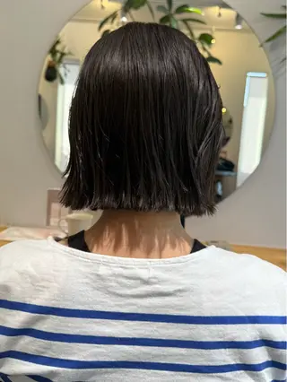 ミディアム カラー こもり なおやのヘアスタイル