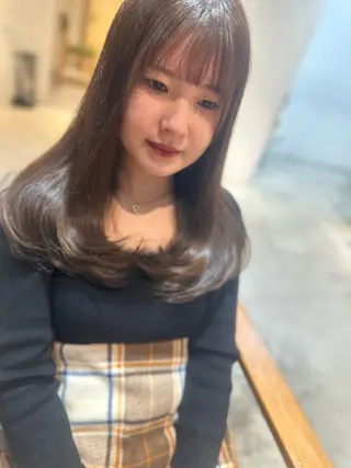 セミロング 林 耕太郎のヘアスタイル