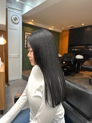 ロング カラー YUNA★ メンズパーマのヘアスタイル