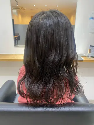 セミロング 韓国風hair💕 Kanonのヘアスタイル