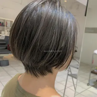 ショート カラー ヘアアレンジ 竹井 寛喜のヘアスタイル