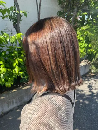 カラー 若林 佳南のヘアスタイル