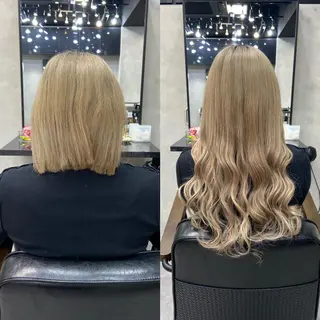 ロング カラー ヘアアレンジ ar+ ❤︎ maiのヘアスタイル