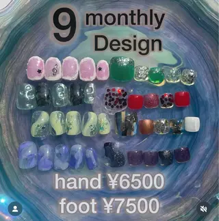 ネイル ニコネイル八王子店所属・永山 未蘭のネイルデザイン