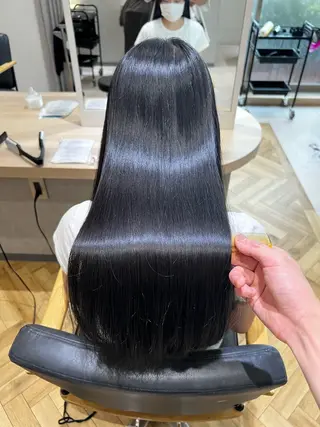 ロング 松田 卓也のヘアスタイル