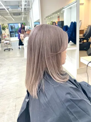 ミディアム カラー BOB🌟ハイトーン /ブリーチ/TAKUのヘアスタイル