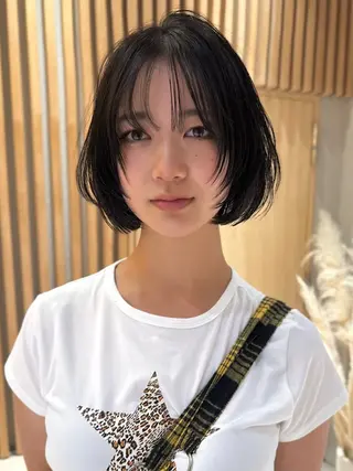 ショート 🩵縮毛矯正・ボブ 岩原朋也🩵のヘアスタイル