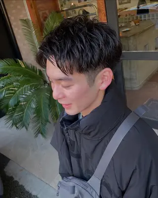 ショート メンズ 森田 雅治のヘアスタイル