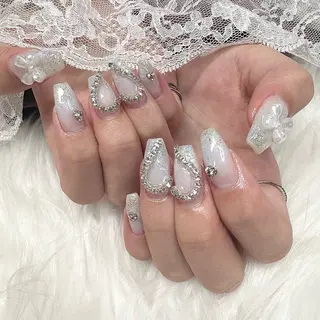 ネイル La neige* yuki 🥯🍑のネイルデザイン