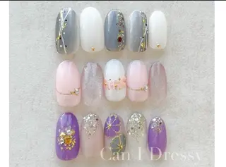 ネイル キャンアイドレッシー北千住所属・Jr.ネイリスト Serenaのネイルデザイン