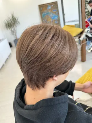 カラー メンズ Salon de Qualia(サロンドクオリア)所属・杉下　涼/ハイトーン /髪質改善/パーマのヘアスタイル