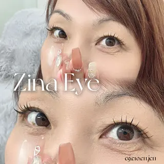 マツエク・マツパ Zina アリサのマツエク・マツパデザイン