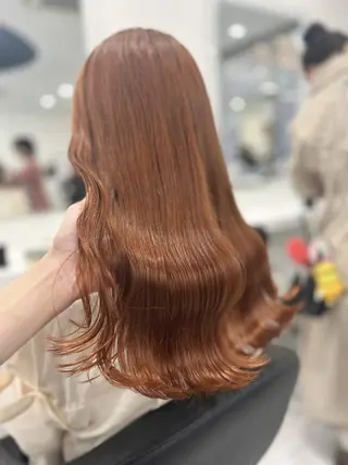 カラー 暖色ヘア🎀🍒 Manami🤍のヘアスタイル