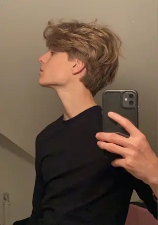ショート メンズ THE MAN Leverage New York所属・大村 大心のヘアスタイル