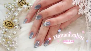 ミディアム Hanaai salon あまねのネイルデザイン