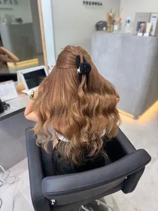 ロング カラー Lapis シオンのヘアスタイル