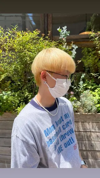 ショート カラー メンズ 📍欧米風/デ ザインNO.1/雅のヘアスタイル