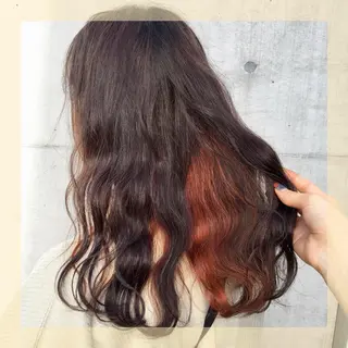 ロング カラー ヘアアレンジ マツエク・マツパ topstylist 🖤川辺晴加🖤のヘアスタイル