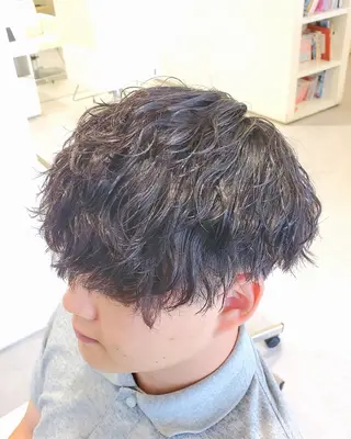 メンズ パーマ WISTARIA FIELD AVEDA所属・矢野 一義のヘアスタイル