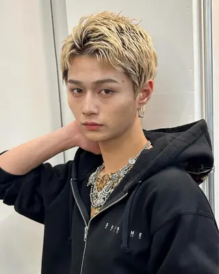 カラー メンズ 横浜メンズ 特化タナカリョウのヘアスタイル