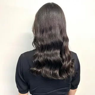 ロング カラー 🔵暗髪　特化🔵 梅田・増田のヘアスタイル