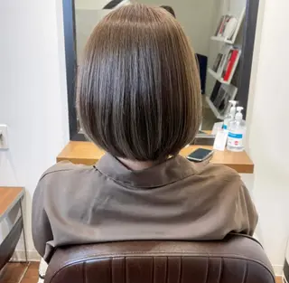 ミディアム LINE.ai所属・mei／周南 ／ぷつっと／レイヤーのヘアスタイル