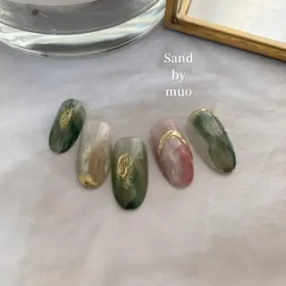 ネイル Sand by muoのネイルデザイン