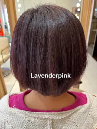 ショート なつな/ 透明感カラーのヘアスタイル