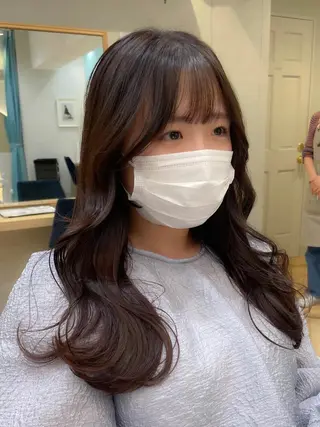 ロング 産休中2026.4月 復帰予定/野崎華代のヘアスタイル