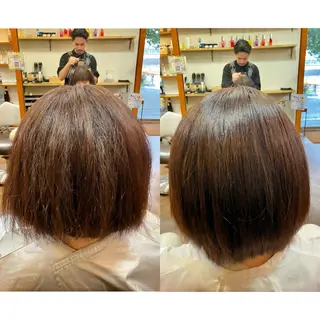 ショート 加藤 凌のヘアスタイル