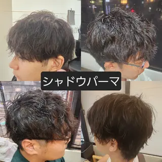 パーマ 🫟メンズパーマ地域 最安値🫟✂藤原のヘアスタイル