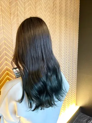 セミロング 髪質改善特化🫧 梶川　歩哉のヘアスタイル