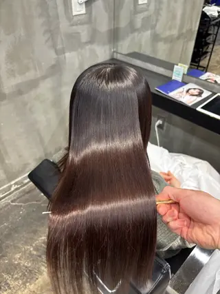 ロング 川尻 竜正のヘアスタイル