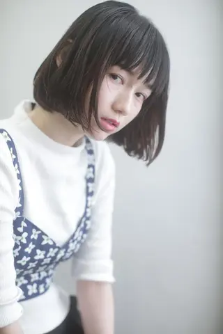 ミディアム 美髪形成!色素改善! 秋田 和輝のヘアスタイル