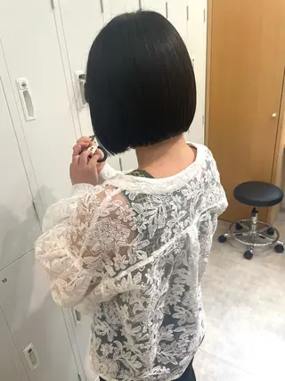 ショート 田中大星 /ボブ 縮毛矯正のヘアスタイル