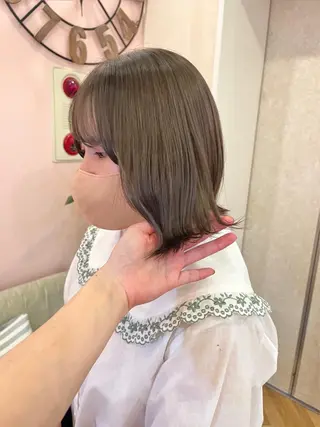 ショート ヘアアレンジ ブリーチなし/ レイヤー🌿runaのヘアスタイル