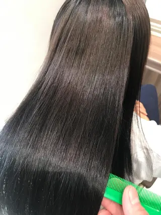 セミロング Ash宮前平店 鈴木和也のヘアスタイル