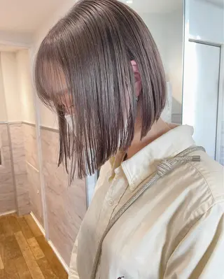 ショート カラー 🫧透明感ヘア🫧 🧸竹花　彩希🧸のヘアスタイル