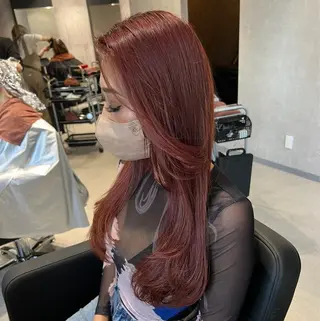 ロング カラー ヘアアレンジ ネイル マツエク・マツパ アイブロウ _WHITE京橋店所属・髪質改善_WHITE RYUSUKEのヘアスタイル