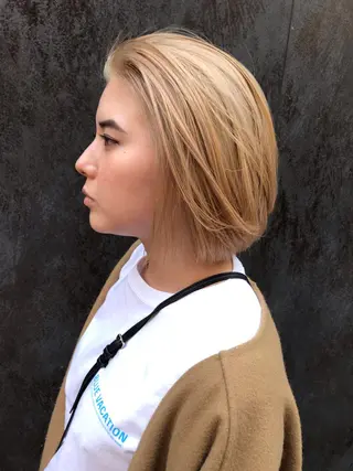 ショート カラー 🇰🇷カルマパーマ kaito🇰🇷のヘアスタイル