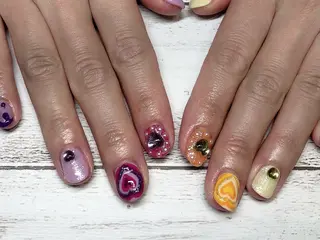 ネイル Rグループ felizのネイルデザイン