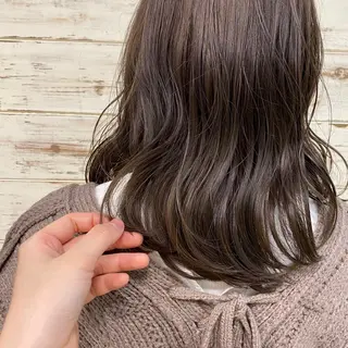 セミロング カラー イチカワ ミオ/ minim hairのヘアスタイル