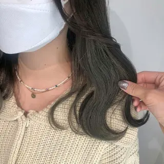 セミロング カラー ヘアアレンジ ✨カチモリ✨レイヤー 韓国ヘア🇰🇷ゆいのヘアスタイル