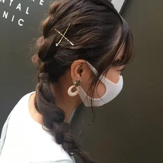 ヘアアレンジ ヘアセット/髪質改善 🌿 長 若奈のヘアスタイル