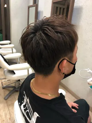 メンズ 阿部 美咲のヘアスタイル