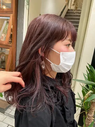 ロング nico🏁 rihoのヘアスタイル