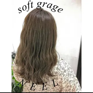 セミロング カラー ヘアアレンジ エグチ アキラのヘアスタイル